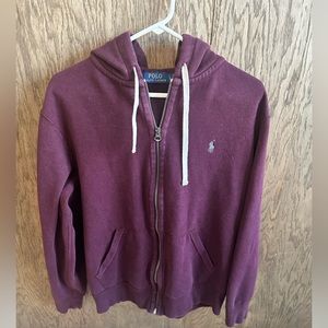 POLO Ralph Lauren zip up hoodie - LARGE